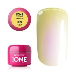 Base One - UV Gel - Metallic - Lemon Ice - 25 - 5g - UV-gel Metallic -glamandbeauty.se