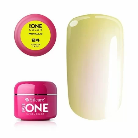 Base One - UV Gel - Metallic - Lemon Tree - 24 - 5g