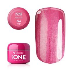 Base One - UV Gel - Metallic - Pinky Pie - 34 - 5g - UV-gel Metallic -glamandbeauty.se Base One - UV Gel - Metallic - Pinky Pie - 34 - 5g - UV-gel Metallic -glamandbeauty.se