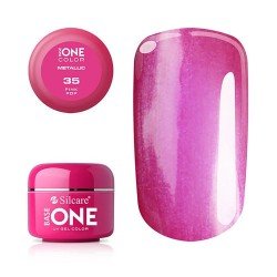 Base One - UV Gel - Metallic - 35 - Pink pop - 5 gram - UV-gel Metallic -glamandbeauty.se Base One - UV Gel - Metallic - 35 - Pink pop - 5 gram - UV-gel Metallic -glamandbeauty.se