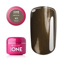 Base One - UV Gel - Metallic - Coffee Pearl - 41 - 5g - UV-gel Metallic -glamandbeauty.se Base One - UV Gel - Metallic - Coffee Pearl - 41 - 5g - UV-gel Metallic -glamandbeauty.se