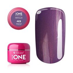 Base One - UV Gel - Metallic - Orchid Violet - 43 - 5g - UV-gel Metallic -glamandbeauty.se