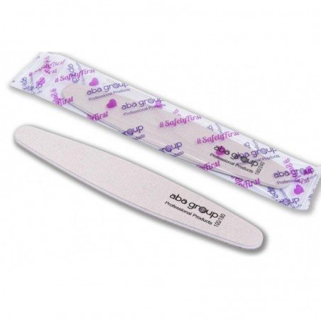 5-pack ABA Group - Nagelfil -  100/180 - Oval - Zebra