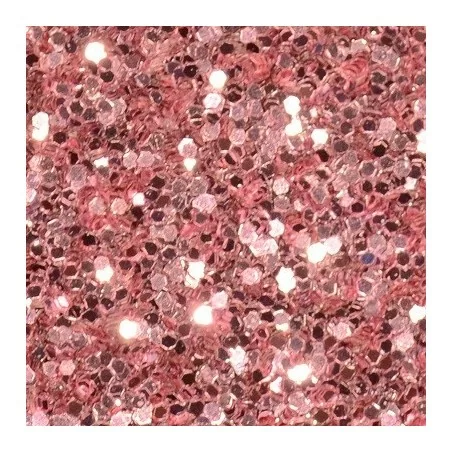 PINK Glitter Hex - 1mm