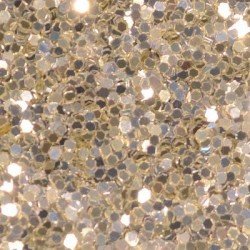 Silver Glitter Hex - 1mm - Storlek 0.8-3.0mm -glamandbeauty.se