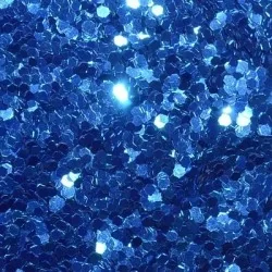 Gem Blue Glitter Hex - 1mm - Storlek 0.8-3.0mm -glamandbeauty.se