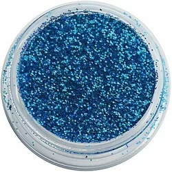 Holographic Blue glitter - Hex - 0,2 mm - Storlek 0.8-3.0mm -glamandbeauty.se