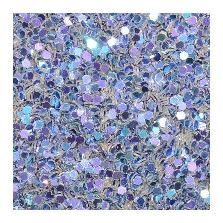 Blue Iris Iridescent Hex - 1mm