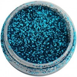 Sea blue glitter - Hex - 0,2 mm - Storlek 0.8-3.0mm -glamandbeauty.se Sea blue glitter - Hex - 0,2 mm - Storlek 0.8-3.0mm -glamandbeauty.se