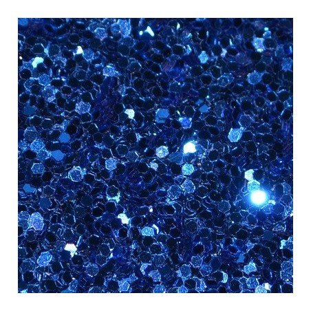 Royal BLUE Glitter HEX - 1mm