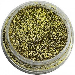Glitter Lime-gold - 008 Hex - 0,2 mm - Storlek 0.8-3.0mm -glamandbeauty.se