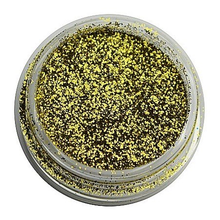 Glitter Lime-gold - 008 Hex - 0,2 mm