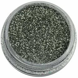 Glitter matte aluminium - Hex - 0,2 mm - Storlek 0.8-3.0mm -glamandbeauty.se