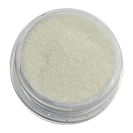 Glitter Crystal clear white - Hex - 0,2 mm
