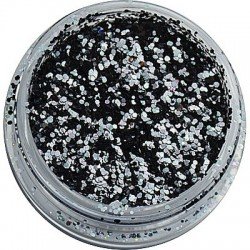 Glitter Gun metal - Hex - 0,8 mm - Storlek 0.8-3.0mm -glamandbeauty.se Glitter Gun metal - Hex - 0,8 mm - Storlek 0.8-3.0mm -glamandbeauty.se