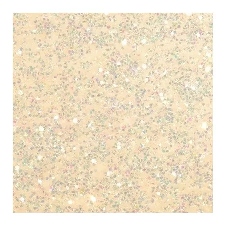 Iridescent Multi Color Glitter Hex - 0.375mm