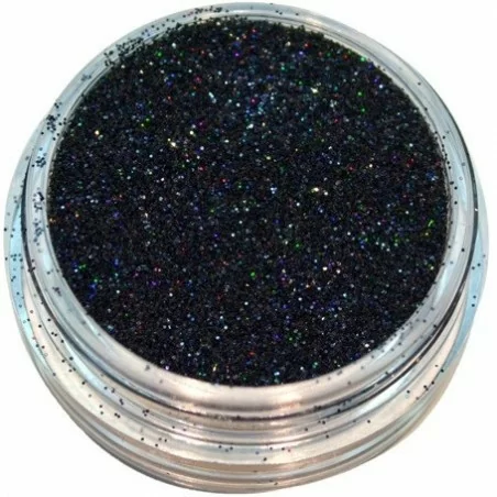 Holographic glitter - Black