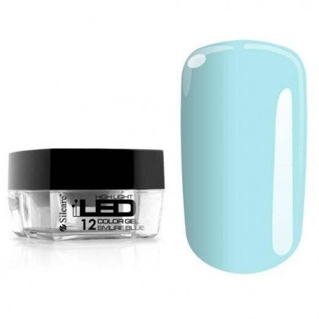 High Light LED Gel - Smurf Blue - 12 - 4 g - Silcare