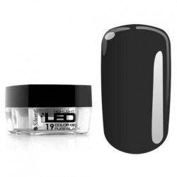 High Light LED Gel - Pure Black - 19 - 4 g - Silcare - Color -glamandbeauty.se High Light LED Gel - Pure Black - 19 - 4 g - Silcare - Color -glamandbeauty.se
