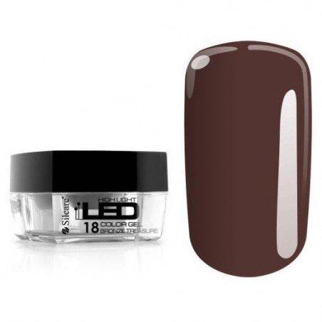 High Light LED Gel - Bronze Treasure - 18 - 4 g - Silcare