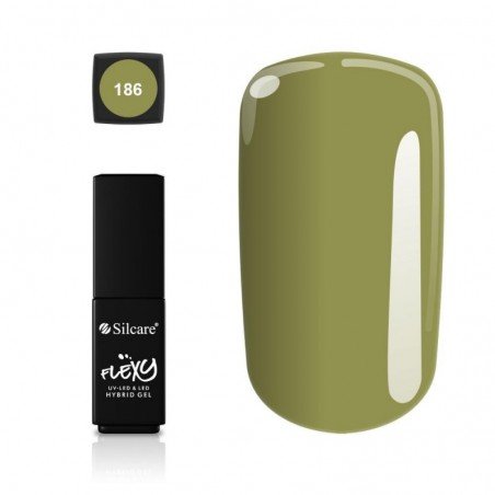 Silcare - Flexy - Hybrid gel - Color: 186 - 4,5 gram