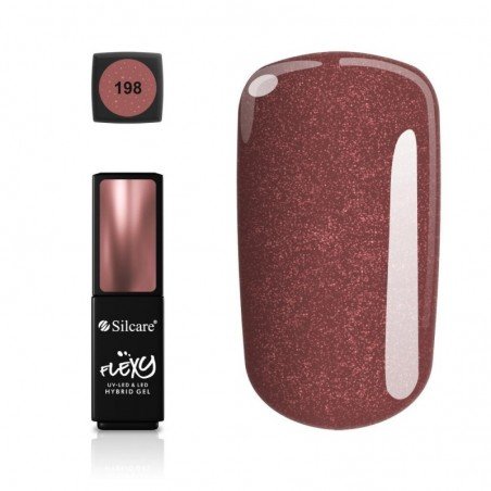 Silcare - Flexy - Hybrid gel - Color: 198 - 4,5 gram
