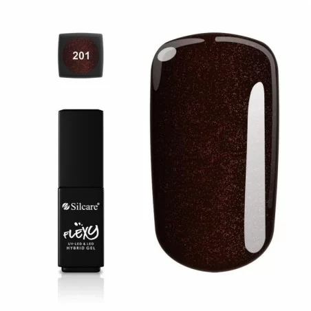 Silcare - Flexy - Hybrid gel - Color: 201 - 4,5 gram