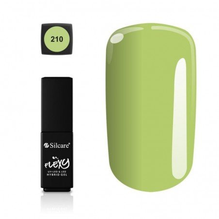 Silcare - Flexy - Hybrid gel - Color: 210 - 4,5 gram