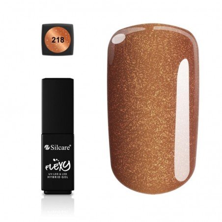 Silcare - Flexy - Hybrid gel - Color: 218 - 4,5 gram