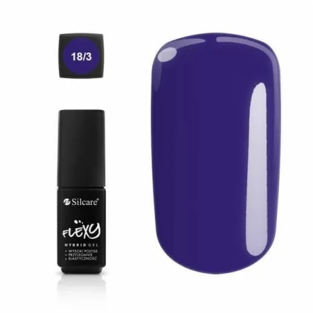 Silcare - Flexy - Hybrid gel - Color: 18-3 Ultraviolet 4,5 gram
