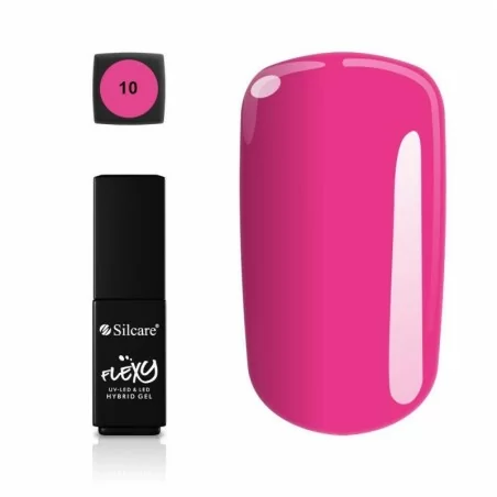 Silcare - Flexy - Hybrid gel - Color: 10 - 4,5 gram