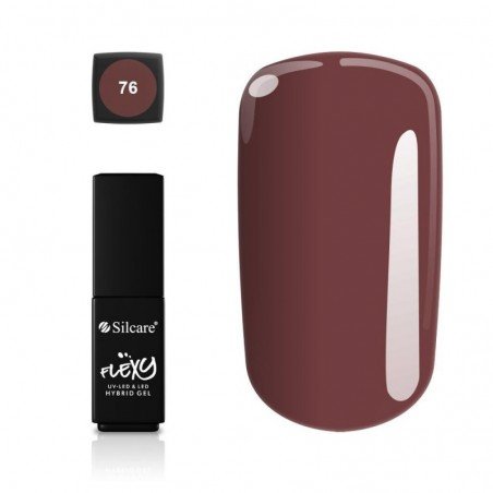 Silcare - Flexy - Hybrid gel - Color: 76 - 4,5 gram
