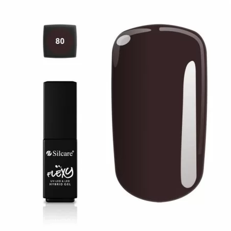 Silcare - Flexy - Hybrid gel - Color: 80 - 4,5 gram