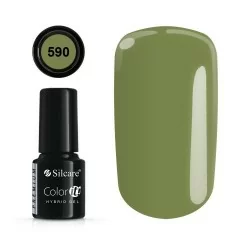 Gellack - Hybrid Color IT Premium - 590 - Silcare - Color IT Prem - Enfärgad -glamandbeauty.se