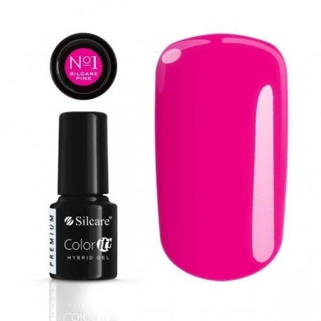 Gellack - Hybrid Color IT Premium - Pink No.1 - Silcare