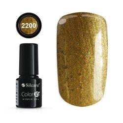 Gellack - Hybrid Color IT Premium - Gold - 2200 - Silcare -CIP - Gold / Silver -glamandbeauty.se