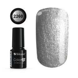 Gellack - Hybrid Color IT Premium - Silver - 2260 - Silcare - CIP - Gold / Silver -glamandbeauty.se Gellack - Hybrid Color IT Premium - Silver - 2260 - Silcare - CIP - Gold / Silver -glamandbeauty.se