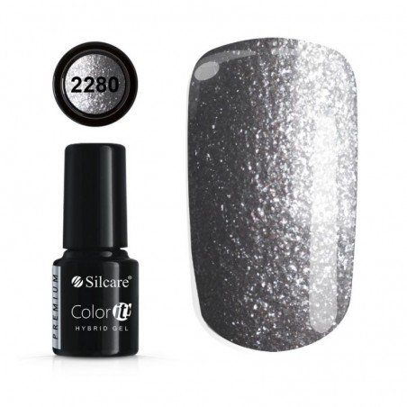 Gellack - Hybrid Color IT Premium - Silver - 2280  - Silcare