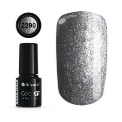 Gellack - Hybrid Color IT Premium - Silver - 2290 - Silcare - CIP - Gold / Silver -glamandbeauty.se Gellack - Hybrid Color IT Premium - Silver - 2290 - Silcare - CIP - Gold / Silver -glamandbeauty.se