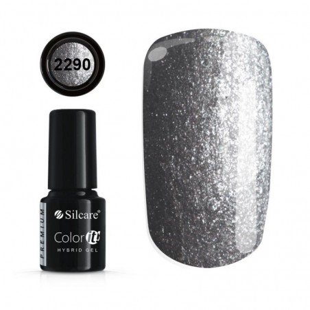Gellack - Hybrid Color IT Premium - Silver - 2290  - Silcare
