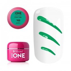 Base One - UV Gel - Paint Gel - Dark Green - 10 - 5 gram - UV-gel Paint Gel -glamandbeauty.se Base One - UV Gel - Paint Gel - Dark Green - 10 - 5 gram - UV-gel Paint Gel -glamandbeauty.se