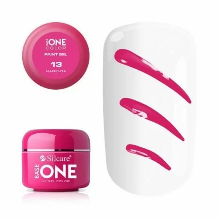 Base One - UV Gel - Paint Gel - Magenta - 13 - 5 gram