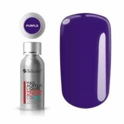 Akrylvätska - Silcare - Purple - Medium Action Comfort - 50 ml - Akrylvätska -glamandbeauty.se