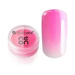 Silcare - Neon Pulver - 02 - Ljusrosa - 3 gram - Neon pulver -glamandbeauty.se