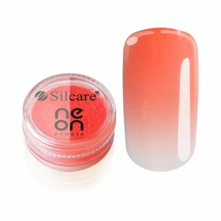 Silcare - Neon Pulver - 06 - Orange - 3 gram