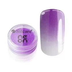 Silcare - Neon Pulver - 08 - Lila - 3 gram - Neon pulver -glamandbeauty.se