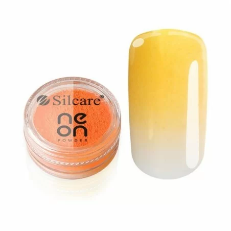 Silcare - Neon Pulver - 07 - Gul - 3 gram