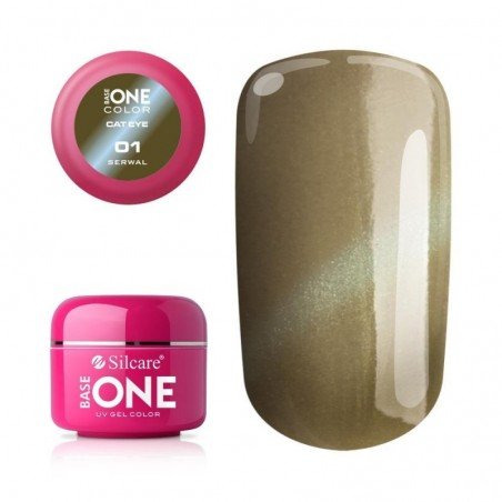 Base One - UV Gel - Cat Eye - Serwal - 01 - 5 gram