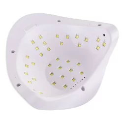 UV/LED 120W - Nagellampa - Allelux X5 Plus - Vit - UV/LED Lampor -glamandbeauty.se