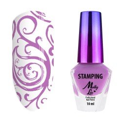Mollylac - Stämplings lack - Lila - 06 - 10 ml - Nagellack -glamandbeauty.se